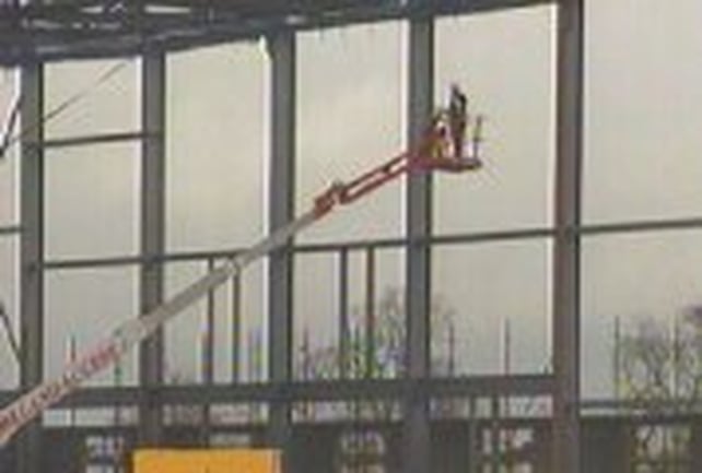 Citywest - Steel frame of convention centre Citywest - Steel frame of convention centre