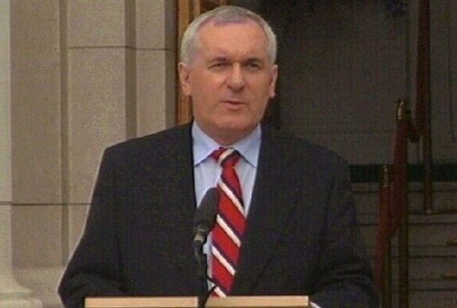 Bertie Ahern - May take Barron case to Europe Bertie Ahern - May take Barron case to Europe
