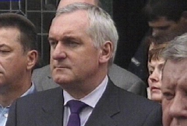 Taoiseach Bertie Ahern - Attending Holocaust memorial Taoiseach Bertie Ahern - Attending Holocaust memorial