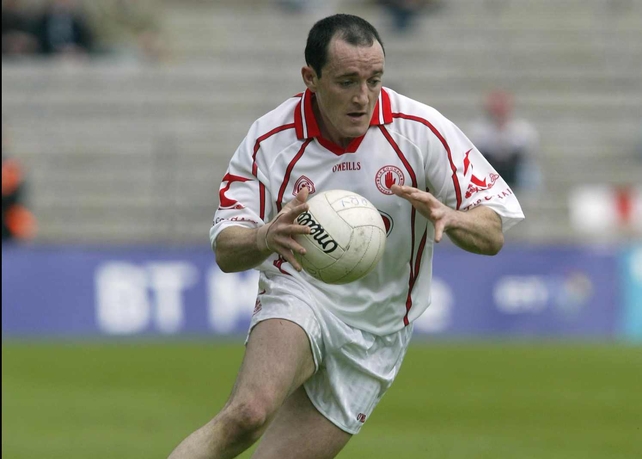 Brian Dooher made his long awaited return for Tyrone