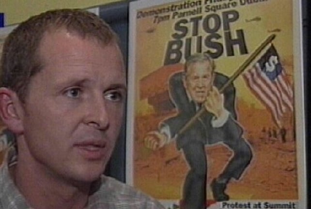 Richard Boyd Barrett - Anti-war movement spokesperson Richard Boyd Barrett - Anti-war movement spokesperson