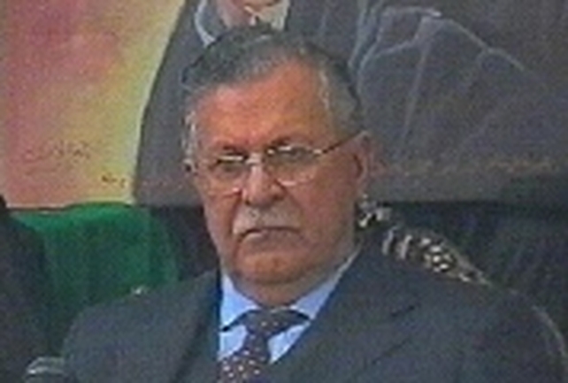 Jalal Talabani - Promises inclusive Iraq Jalal Talabani - Promises inclusive Iraq