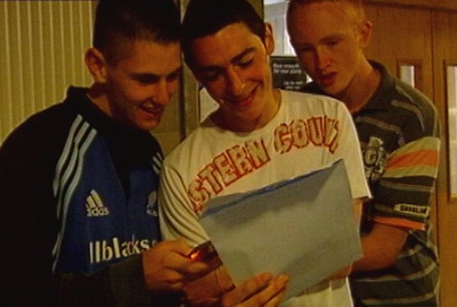 Leaving Certificate - Students collect results Leaving Certificate - Students collect results