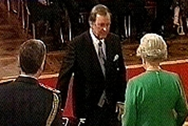 Terry Wogan - Knighted at Buckingham Palace Terry Wogan - Knighted at Buckingham Palace
