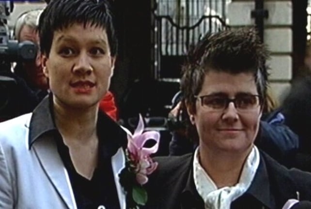 Belfast - First civil partnership ceremony Belfast - First civil partnership ceremony
