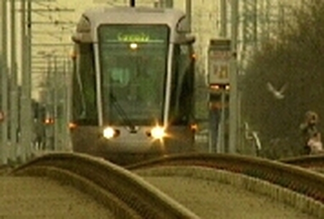 Luas tracks - 'No safety hazard' Luas tracks - 'No safety hazard'