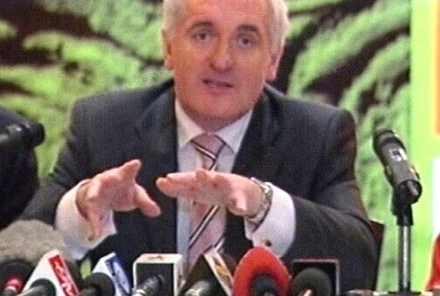 Bertie Ahern - Launches report on constitution Bertie Ahern - Launches report on constitution