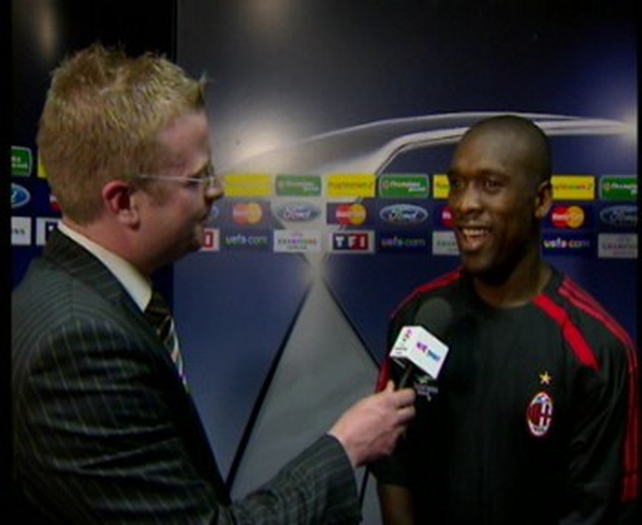 Clarence Seedorf claims that football is not to blame for the latest spate of violence in Italy