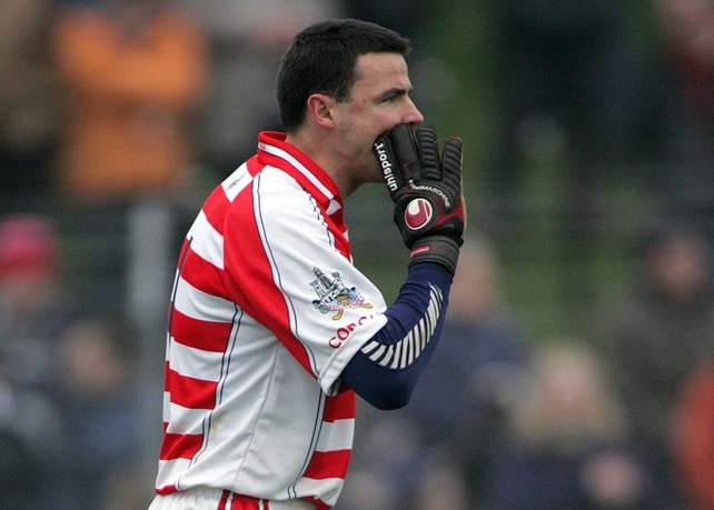 Alan Quirke takes over in goal for Cork
