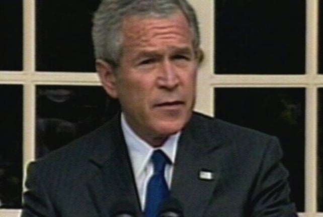 George W Bush - In Iraq visit yesterday George W Bush - In Iraq visit yesterday