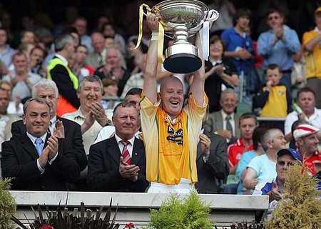 Karl McKeegan scored Antrim's goal today