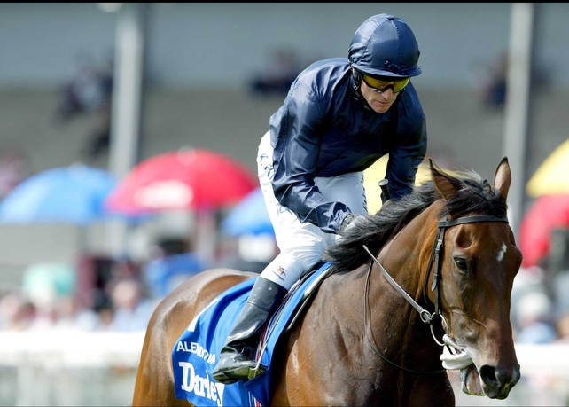 Kieren Fallon aboard Alexandrova