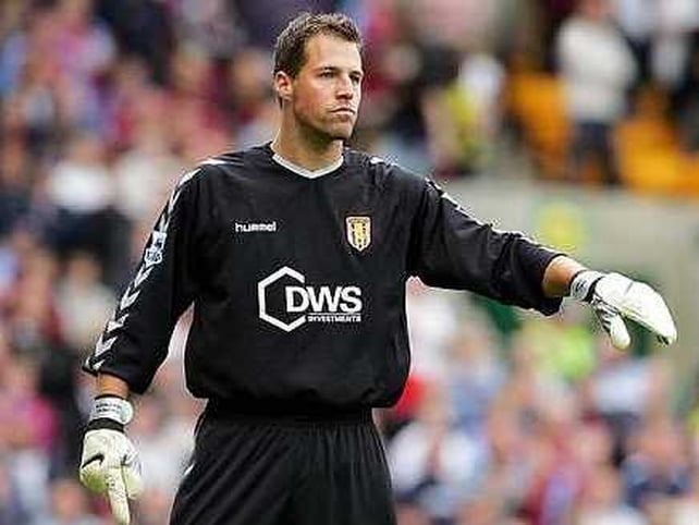 Former Aston Villa keeper Thomas Sorensen was the hero for Stoke