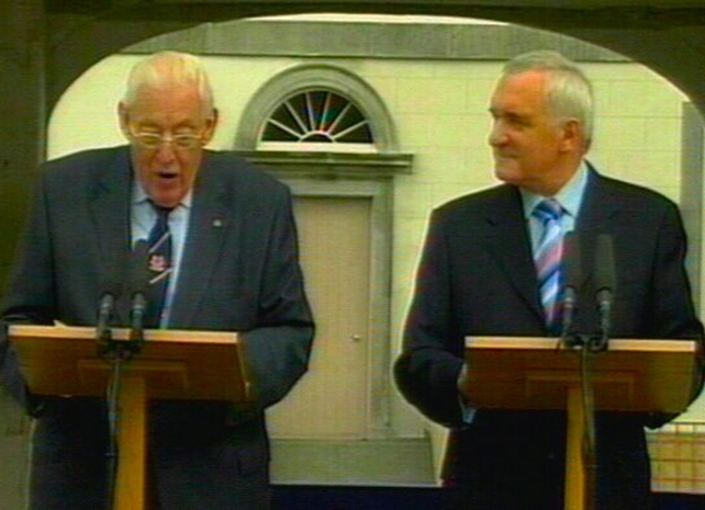 Paisley & Ahern - Co Antrim meeting Paisley & Ahern - Co Antrim meeting