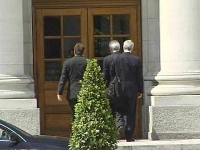 'Sense of urgency' - Green negotiators enter Government Buildings with an urgency in their step 'Sense of urgency' - Green negotiators enter Government Buildings with an urgency in their step