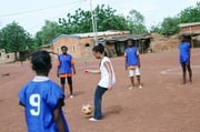 Lucia Evans in Burkina Faso