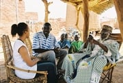 Lucia Evans in Burkina Faso