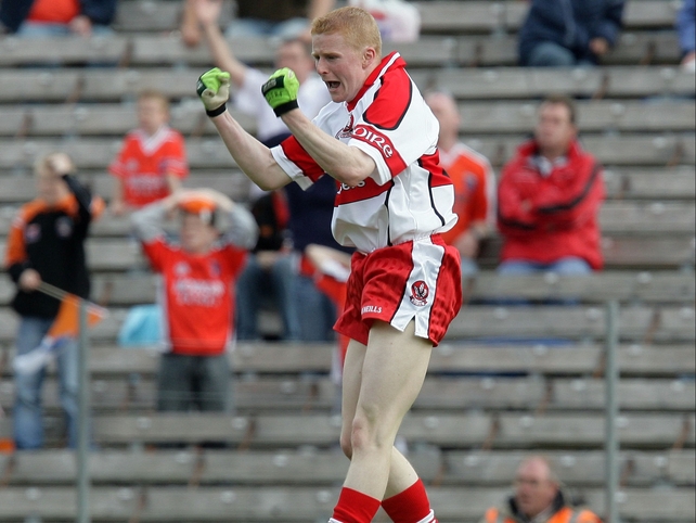 Colin Devlin's goal helped Derry claim victory