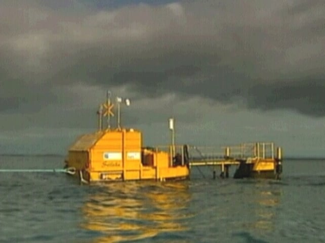 Buoy - Will now be fitted with a turbine Buoy - Will now be fitted with a turbine