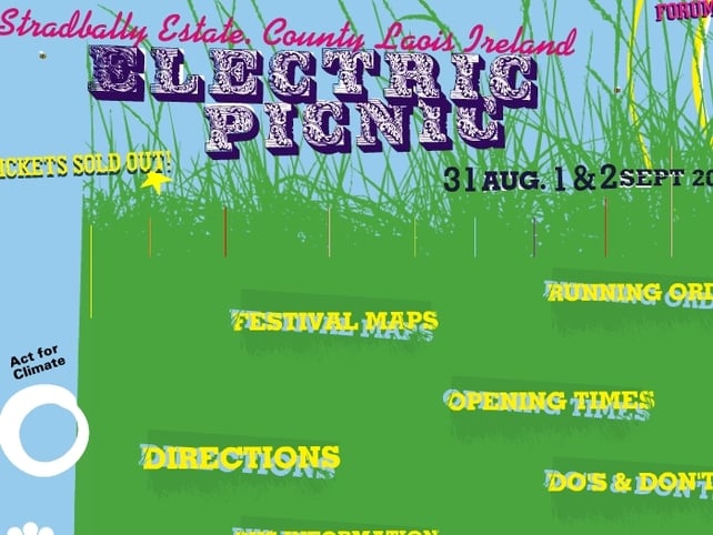 Electric Picnic - 23-year-old dies overnight Electric Picnic - 23-year-old dies overnight