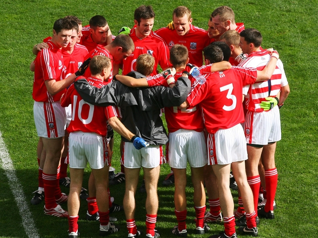 Cork's footballers met with manager Teddy Holland last night