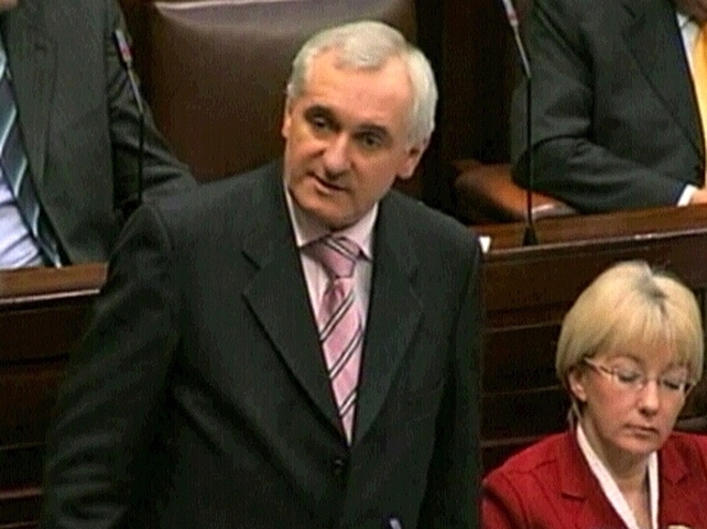 Bertie Ahern - Last day in Dáil as Taoiseach Bertie Ahern - Last day in Dáil as Taoiseach