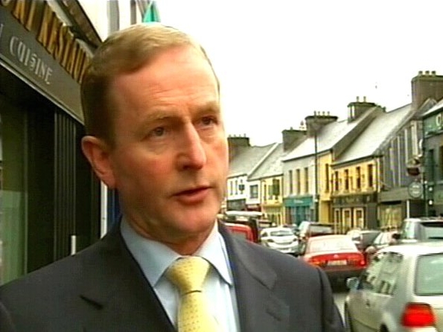 Enda Kenny - Accuses Cowen of 'reckless spending' Enda Kenny - Accuses Cowen of 'reckless spending'