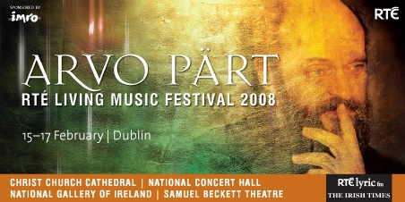 Arvo Pärt in Dublin for RTÉ Living Music Festival