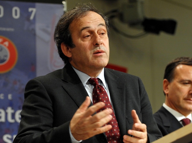 UEFA president Michel Platini is concerned about Ukraine's facilities ahead of the event