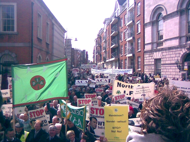 Farmers Protest - Can the Lisbon Treaty protect Irish farmers through a veto? It depends Farmers Protest - Can the Lisbon Treaty protect Irish farmers through a veto? It depends