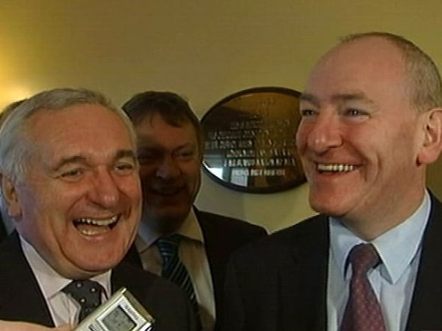 Ahern & Durkan - Joint party talks Ahern & Durkan - Joint party talks