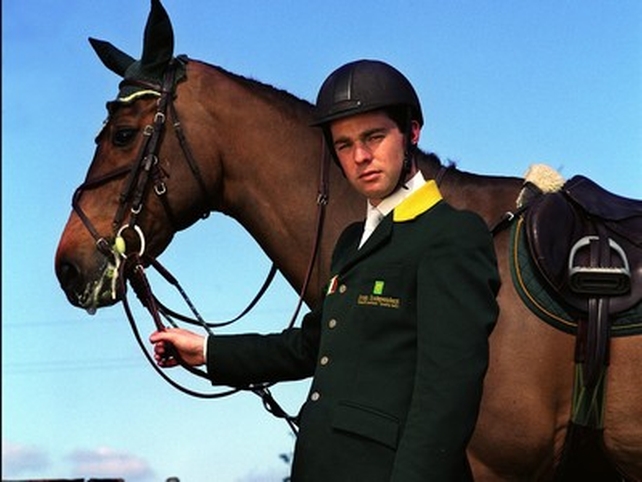 Cian O'Connor is will jump last for the Irish team