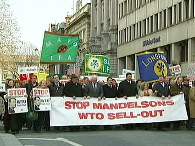Protest - IFA President addressed Lisbon Treaty Protest - IFA President addressed Lisbon Treaty