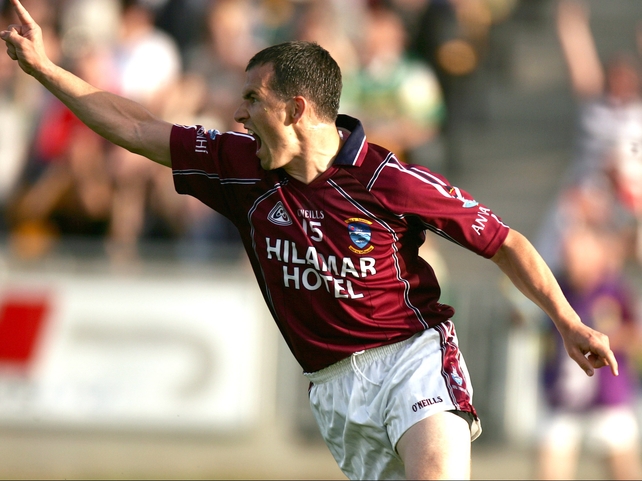 Dessie Dolan celebrates his goal