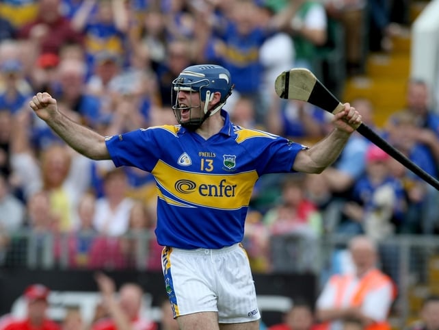 Tipperary goal scorer Eoin Kelly celebrates