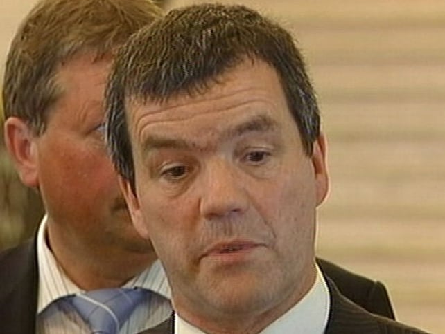 Noel Dempsey - Attends talks at Stormont Noel Dempsey - Attends talks at Stormont