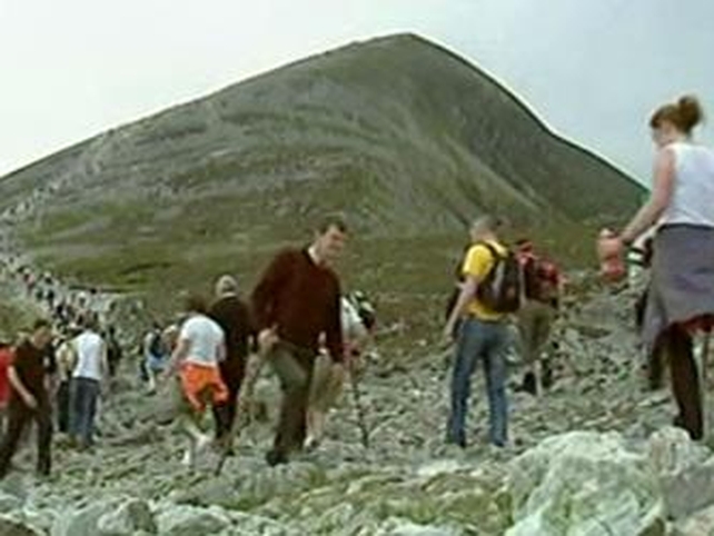 Croagh Patrick - Pilgrimage televised Croagh Patrick - Pilgrimage televised