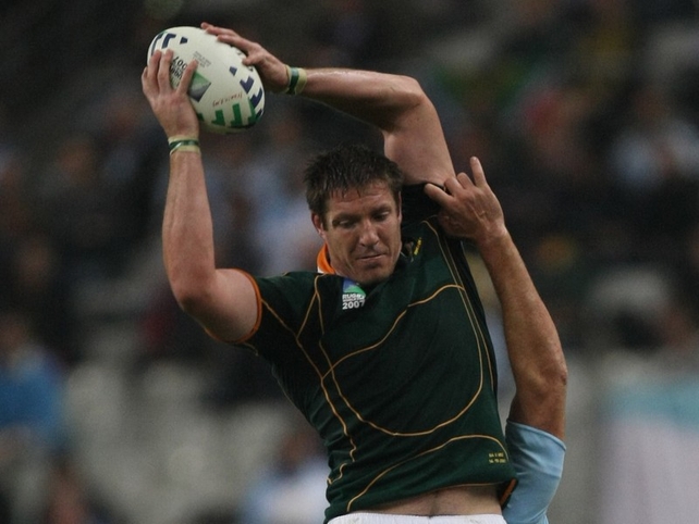 Bakkies Botha misses the final Test