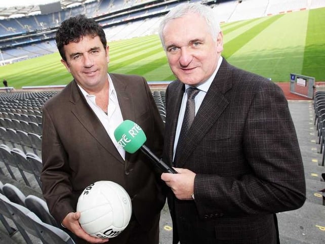 Bertie Ahern has previously worked as a pundit on RTÉ's The Premiership