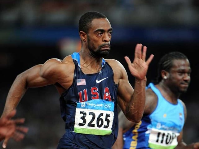 Tyson Gay set a new record for 200m on a straight track