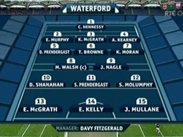 The Waterford starting XV