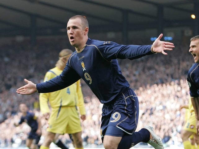Scotland's Kenny Miller scored his 20th goal of the season