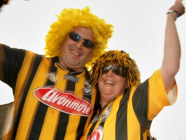 More Kilkenny fans in party mode before the game