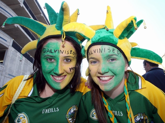 Kerry fans were also in good form as they hoped to witness their county's 36th title and third-in-a-row