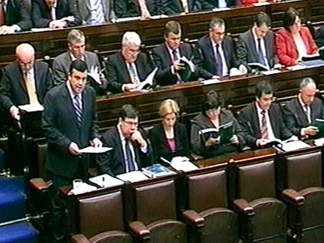 Brian Lenihan - Three-year public finances target Brian Lenihan - Three-year public finances target