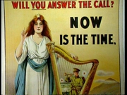 Recruitment poster for World War One