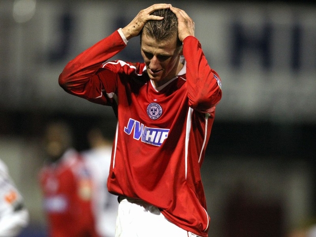 Anto Flood's goal was not enough for Shelbourne on the night