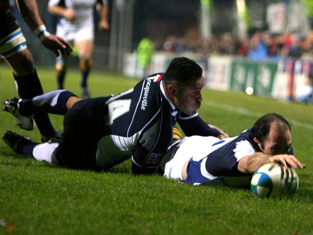 Girvan Dempsey's try was not enough for Leinster