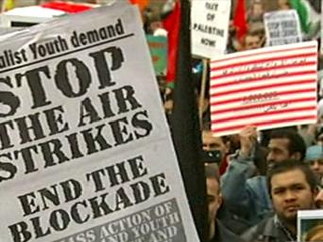 Gaza Protests - Protesters on both sides are fueled by the global media Gaza Protests - Protesters on both sides are fueled by the global media