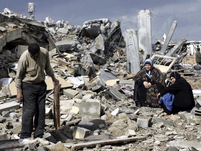 Gaza - Homes destroyed during Israel operation Gaza - Homes destroyed during Israel operation
